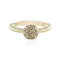 I2 Champagner-Diamant-Goldring (de Melo)