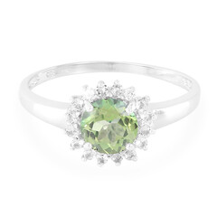 Kiwi-Topas-Silberring