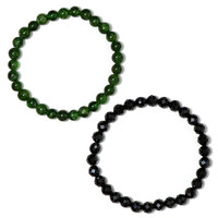 Edelstein-Armbänder
