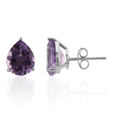 Amethyst-Silberohrringe