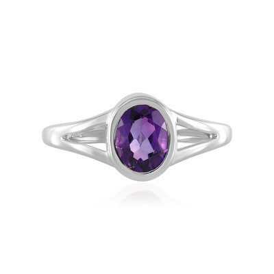 Marokkanischer Amethyst-Silberring
