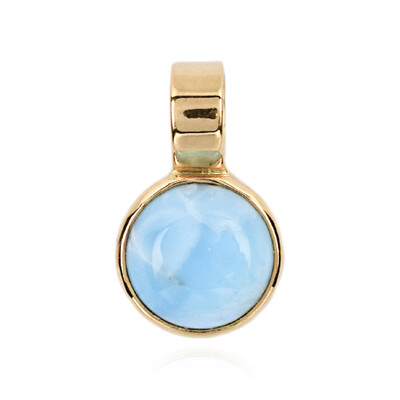 Larimar-Silberanhänger