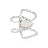 Welo-Opal-Silberring