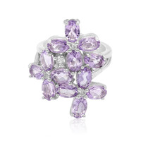 Amethyst-Silberring