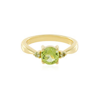 Peridot-Silberring