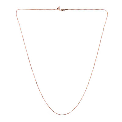 Silber-Rolokette - 2,26 g - 61 cm - rosévergoldet