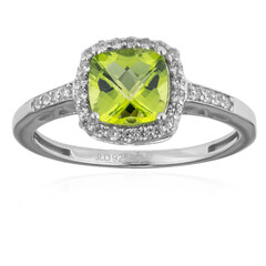 Arizona-Peridot-Silberring