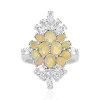 Welo-Opal-Silberring