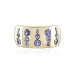 AAA-Tansanit-Goldring (de Melo)