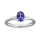 AAA-Tansanit-Goldring