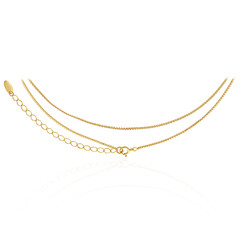 Silber-Veneziakette - 45-52 cm - 2,9 g - vergoldet
