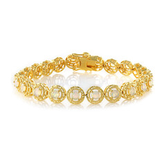 Welo-Opal-Silberarmband