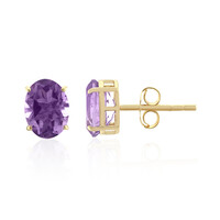 Amethyst-Silberohrringe