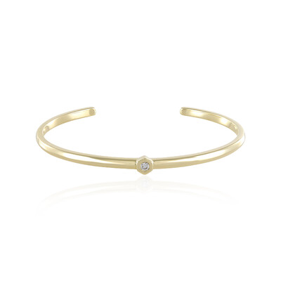 Lupenreiner (F) Brillant-Goldarmreif (LUCENT DIAMONDS)