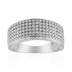 I3 (I) Diamant-Silberring