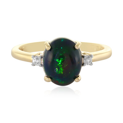 Mezezo-Opal-Goldring (Adela Gold)