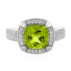 Jilin-Peridot-Silberring