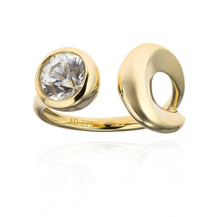 Zirkon-Goldring (de Melo)