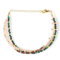 Edelstein-Silberarmband (Riya)