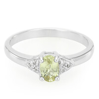 Chrysoberyll-Silberring
