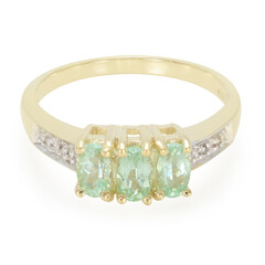 Brasilianischer Paraiba-Turmalin-Goldring