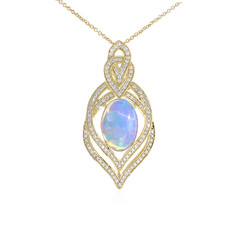 AAA-Welo-Opal-Goldhalskette (de Melo)