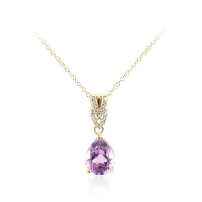 Amethyst-Silberhalskette