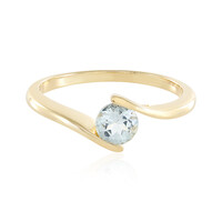 Aquamarin-Goldring