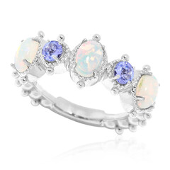 Edelstein-Silberring (Dallas Prince Designs)