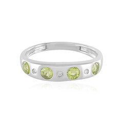Peridot-Silberring