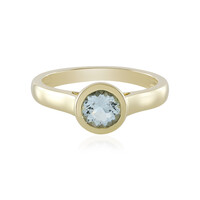 Aquamarin-Goldring