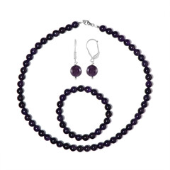Amethyst-Silberset