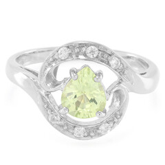 Chrysoberyll-Silberring