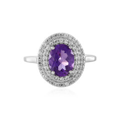 Marokkanischer Amethyst-Silberring