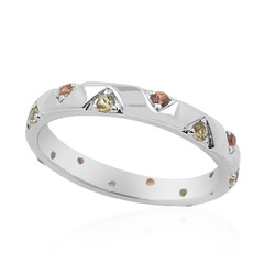 Saphir-Silberring