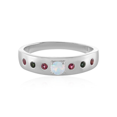 Welo-Opal-Silberring