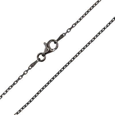 925er Silber-Ankerkette - 1,97 g - 42 cm - rutheniert
