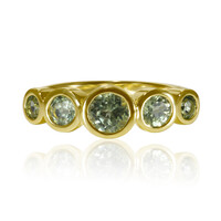 Farbwechsel-Diaspor-Goldring (Tenner Diniz)