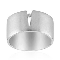 SI1 (G) Brillant-Silberring