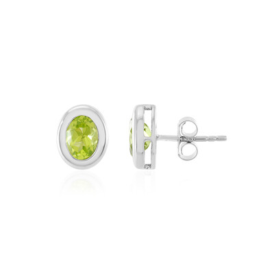 Arizona-Peridot-Silberohrringe