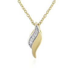 I3 (I) Diamant-Silberhalskette