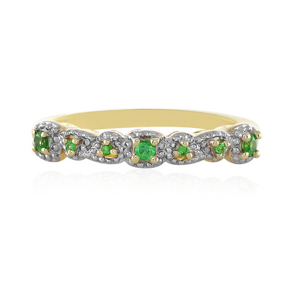 Tsavorit-Goldring (Adela Gold)