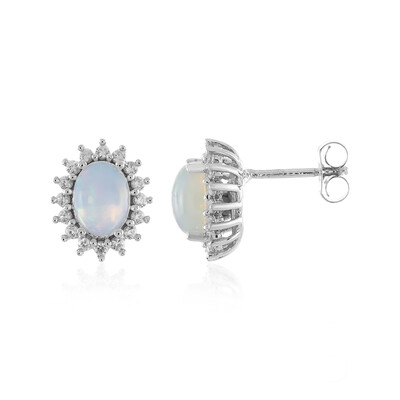 Welo-Opal-Silberohrringe