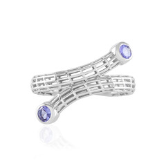 AAA-Tansanit-Goldring (Ornaments by de Melo)