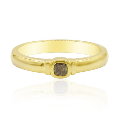Gelber I3 Argyle-Diamant-Goldring (Mark Tremonti)