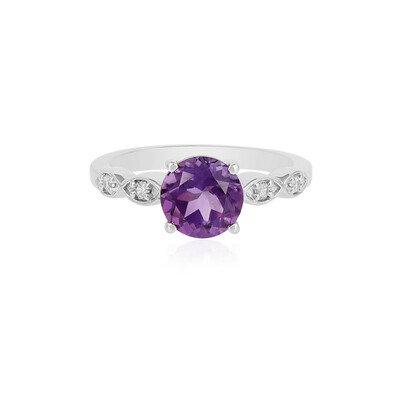 Sibirischer Amethyst-Silberring