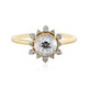 Zirkon-Goldring (Adela Gold)