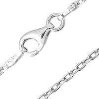 925er Silber-Ankerkette - 45 cm - 2,5 g