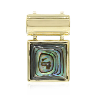 Abalone-Muschel-Silberanhänger (MONOSONO COLLECTION)