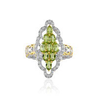 Peridot-Silberring (Gems en Vogue)